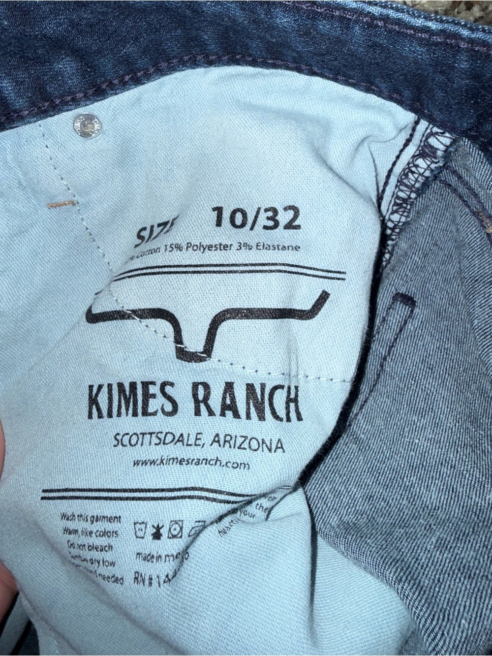 Kimes Ranch Olivia dark wash denim jeans - Picture 4 of 5